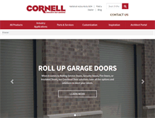 Tablet Screenshot of cornelliron.com